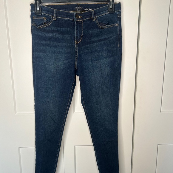 SOHO New York & Company Ankle Stretch Jeans Women's Size 12 - Picture 1 of 5